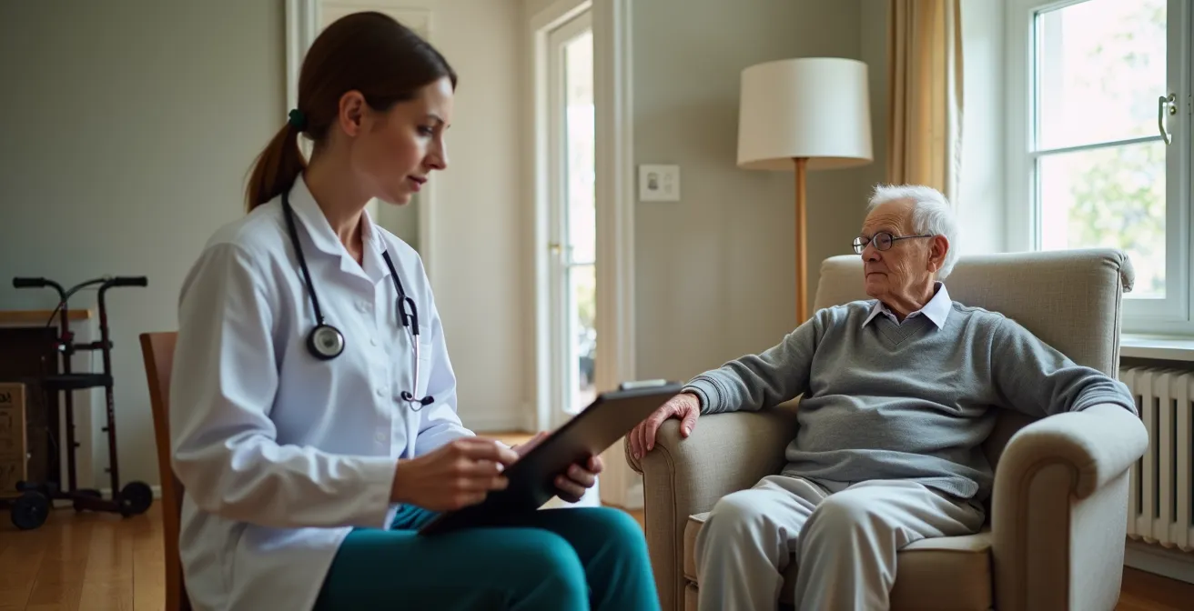 Évaluation à domicile par l'équipe médico-sociale pour déterminer le niveau GIR